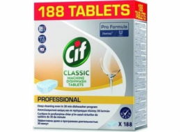 Chemie CIF tablety do myčky Diversey, 188 kusů, klasika