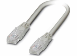 Phoenix Contact Cat.5 UTP propojovací kabel 5m NBC-R4AC/5.0-UTP GY/R4ACv
