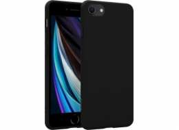Barevný kryt Crong Crong - Pouzdro pro iPhone SE 2020 / 8 / 7 (černé) univerzální