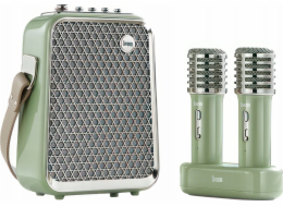 Divoom Divoom SongBird-HQ reproduktor Přenosný Bluetooth reproduktor s mikrofony - zelený