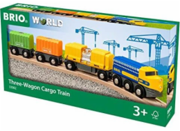 BRIO Güterzug mit drei Waggons, Spielfahrzeug