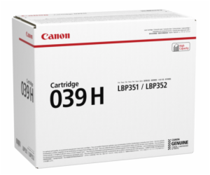 Canon toner Cartridge 039 H cerna