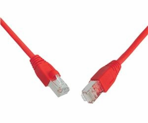 Patch kabel FTP Cat 6, 7m - červený