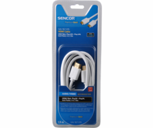 Kabel Sencor SAV 167-015W HDMI M-M 1,5M 1.4 PG