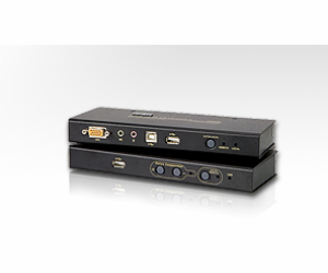 ATEN CE800B USB Extender s VGA/Audio Cat 5 s pamětí USB F...