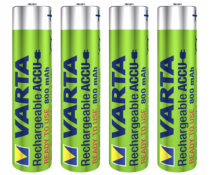 10x4 Varta Longlife AAA rech.bat Micro NiMh 800 mAh  PU i...