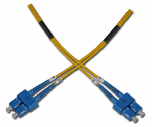 Optický patchkabel duplexní, SC-SC 9/125um SM 30m, OS2