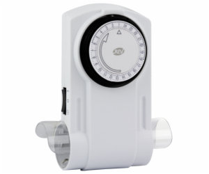 REV timer mechanisch 2-fold white