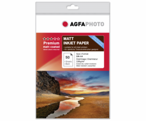 AgfaPhoto Premium Matt Coated 130 g A 4 50 listu