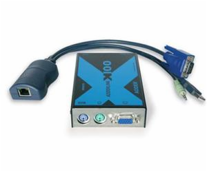 AdderLink X100 extender, USB, audio