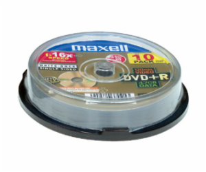 Maxell M160 prázdné DVD 4,7 GB DVD+R 10 kusů