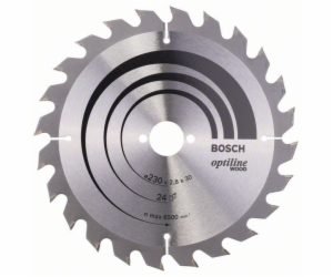 Bosch Kreissägeblatt Optiline Wood, O 230mm, 24Z