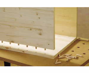 Univerzální box na dřevěné kolíky Wolfcraft 4645000
