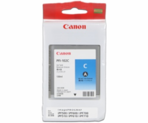 Canon 0896B001 - originální CANON INK PFI-102 CYAN iPF-50...