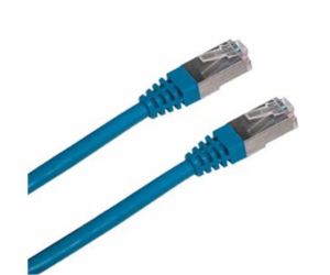 Patch kabel FTP Cat 6, 5m - modrý