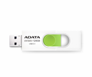ADATA USB UV320 128GB white/green (USB 3.0) bílá/zelená