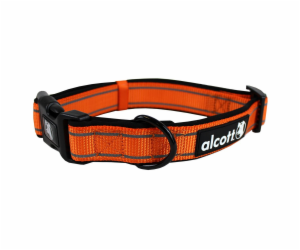 Alcott Reflexní obojek pro psy Adventure oranžový neon ve...