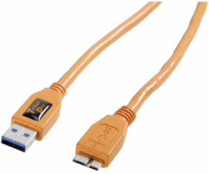 Tether Tools TetherPro USB 3.0 A/Micro B 4,6m oranzova