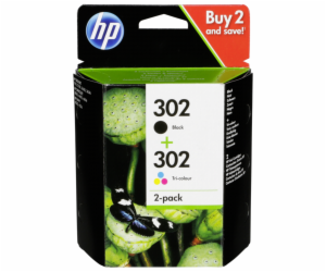 HP X4D37AE Combo 2-Pack BK/Color No. 302