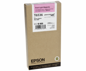 Epson cartridge vivid svetle cervena T 653 200 ml T 6536