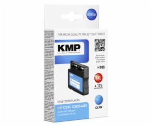 KMP H105 cartridge modra komp. s HP CN 054 AE 933 XL