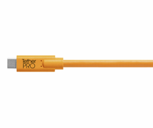 Tether Tools USB-C zu 2.0 Mini B 5-Pin 4,60m oranzova