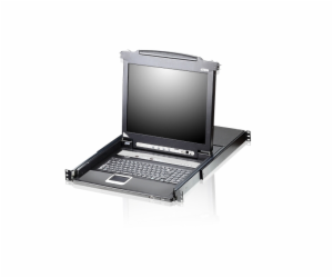 ATEN CL5708M-ATA-AG SINGLE RAIL 8P PS/2-USB LCDKVMP 17INC...