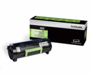 Lexmark 602 toner cartridge 1 pc(s) Original Black
