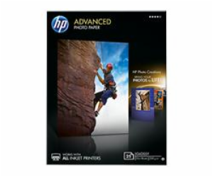 HP Advanced Glossy Photo Paper, 25 listů/13 x 18 cm, bezo...