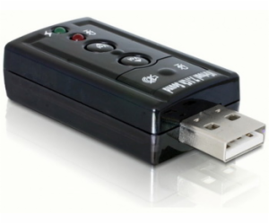 DeLOCK USB Sound Adapter 7.1 (61645), Soundkarte