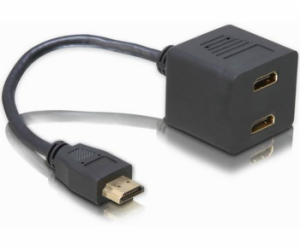 DeLOCK adaptér HDMI - 2x HDMI, HDMI splitter