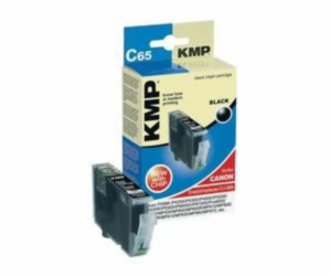 KMP C65 cartridge cerna kompatibilni s Canon CLI-8 BK