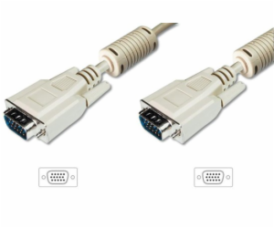 Digitus Připojovací kabel monitoru VGA, HD15 M/M, 20 m, 3...