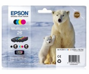 EPSON ink čer+bar "Lední medvěd" CLARIA Premium 26 - mult...