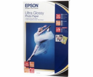 EPSON paper 10x15 - 300g/m2 - 20sheets - photo ultra glossy