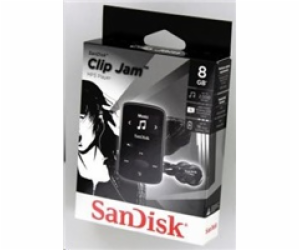 SanDisk Clip JAM             8GB cerna SDMX26-008G-G46K