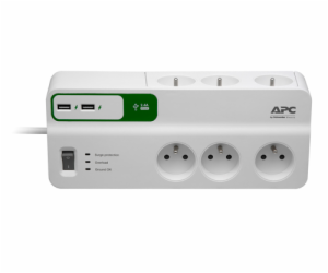 APC Essential SurgeArrest 6 outlets with 5V, 2.4A 2 port ...