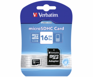 Verbatim microSDHC 16GB Class 10 44082