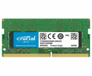 Crucial 8GB DDR4 2666 MT/s CL19 PC4-21300 SODIMM 260pin p...