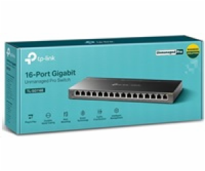 TP-Link Easy Smart switch TL-SG116E (16xGbE, fanless)
