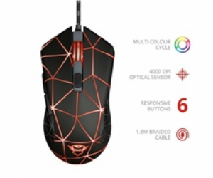 Trust GXT 133 Locx Gaming Mouse 22988