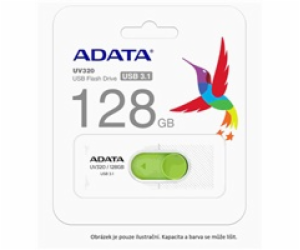 ADATA Flash Disk 128GB UV320, USB 3.1 Dash Drive, černá/m...