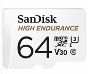 SanDisk High Endurance Video 64GB microSDXC / CL10 / UHS-...