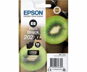 EPSON ink čer Singlepack "Kiwi" Photo Black 202XL Claria ...