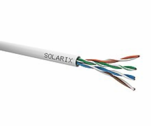 Instal. kabel Solarix CAT5e UTP PVC 305m/box drát