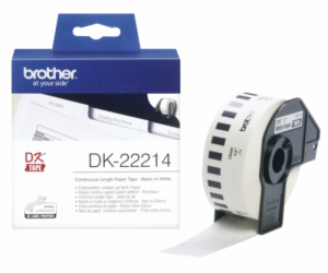 Páska Brother - DK-22214 (papírová role 12mm x 30,48m)