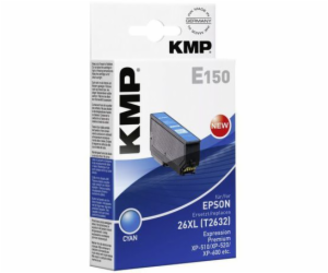 KMP E150 cartridge modra kompatibilni s Epson T 2632