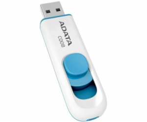 ADATA Flash Disk 64GB C008, USB 2.0 Classic, bílá