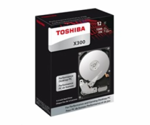 Toshiba HDD X300 Performance 3.5" 12TB - 7200rpm/SATA-III...
