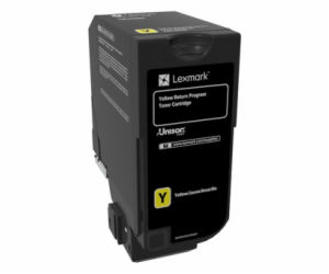 LEXMARK toner CS720, CS725, CX725 Yellow Return Programme...